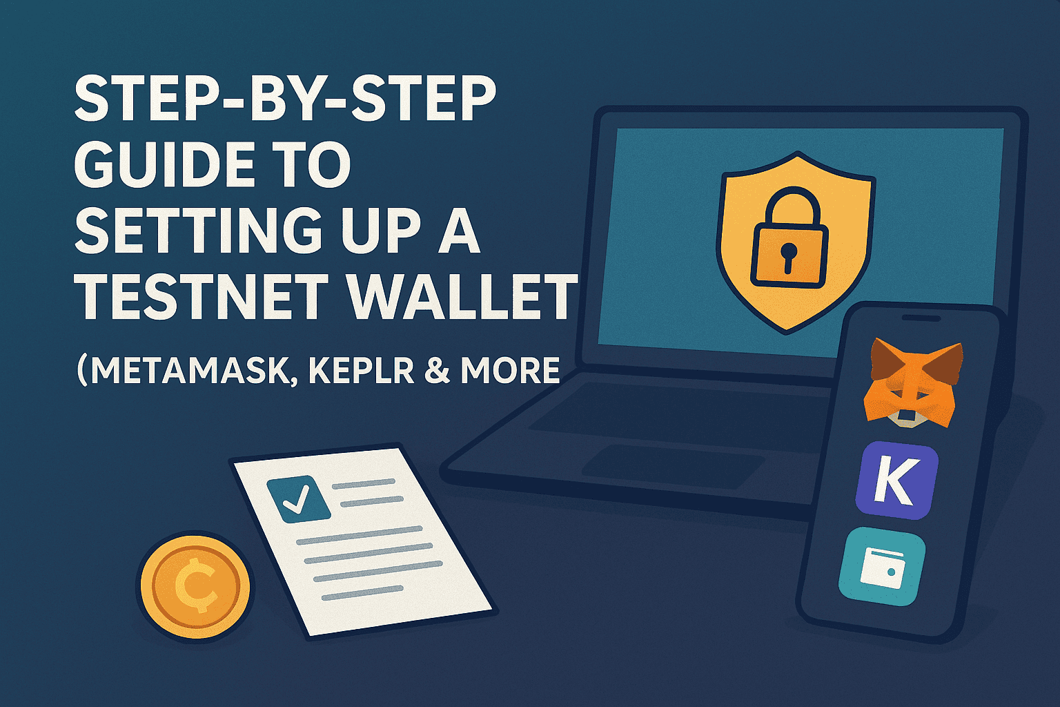 Step-by-Step Guide to Setting Up a Testnet Wallet (MetaMask, Keplr & More)