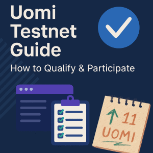 Uomi Testnet Guide, How to Qualify and Participate in Uomi Testnet