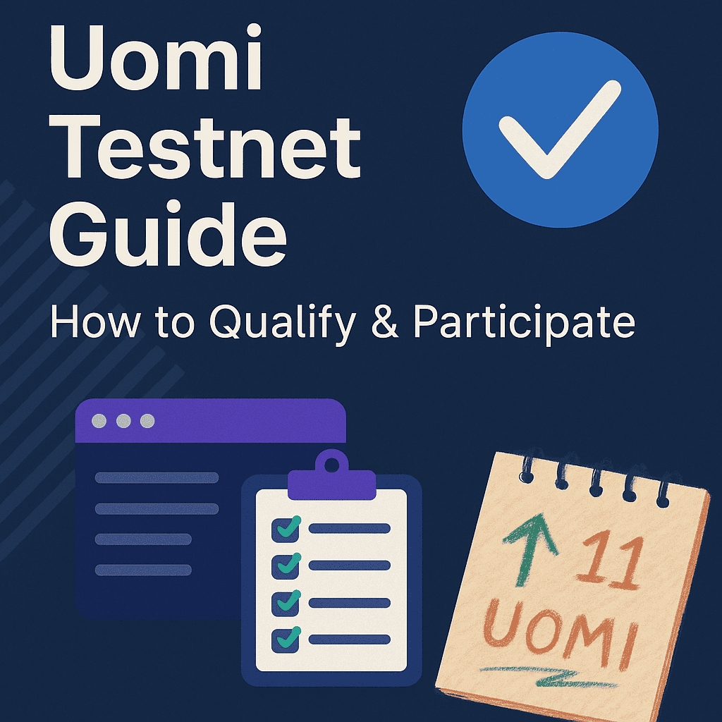 Uomi Testnet Guide, How to Qualify and Participate in Uomi Testnet